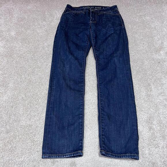 American Eagle Outfitters Slim Jeans Men’s Blue Pockets Size 28x30 - Picture 5 of 13